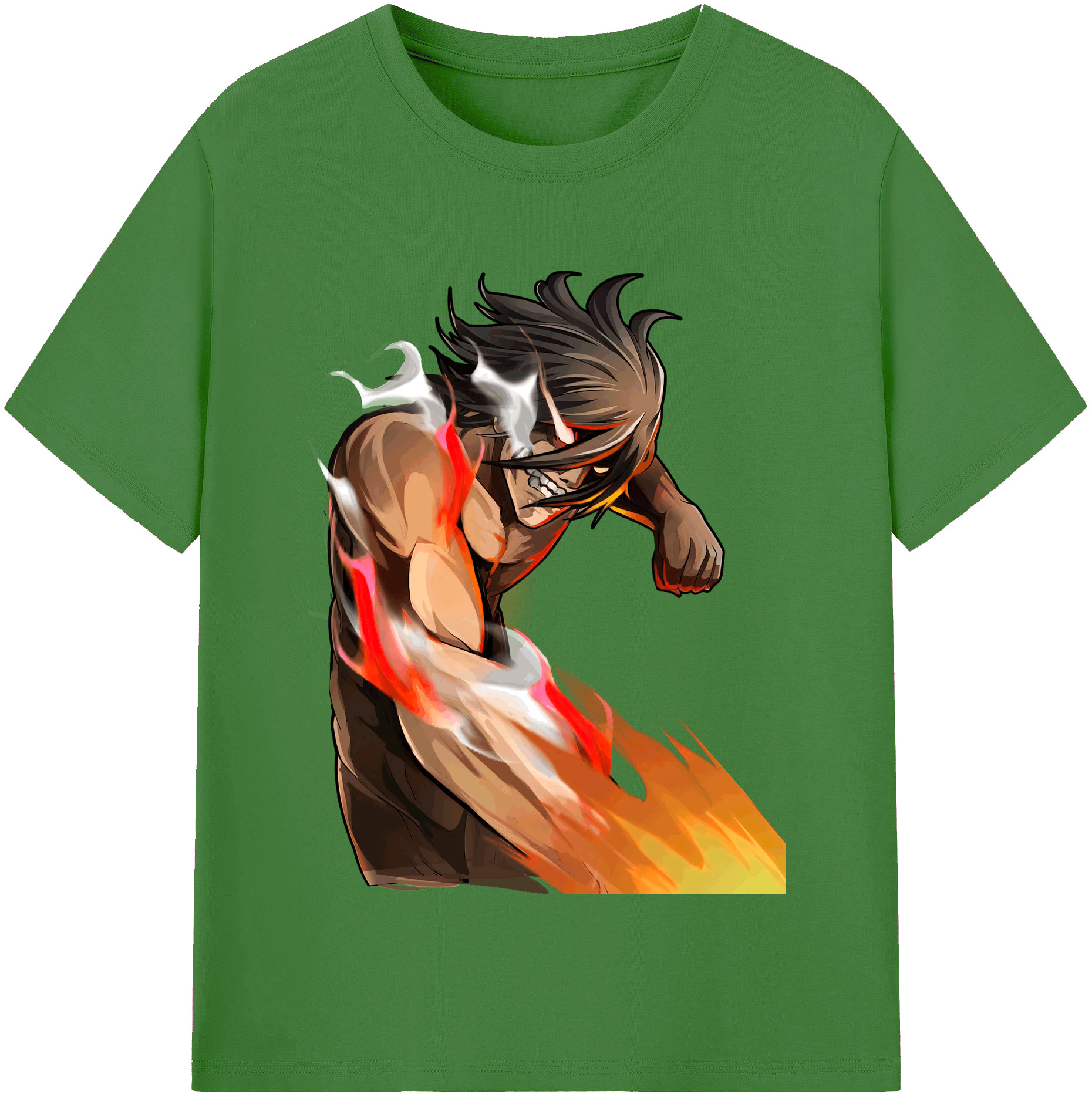 （画像用） 進撃の巨人 Attack on Titan レディースカジュアルプリントTシャツ（綿100％）